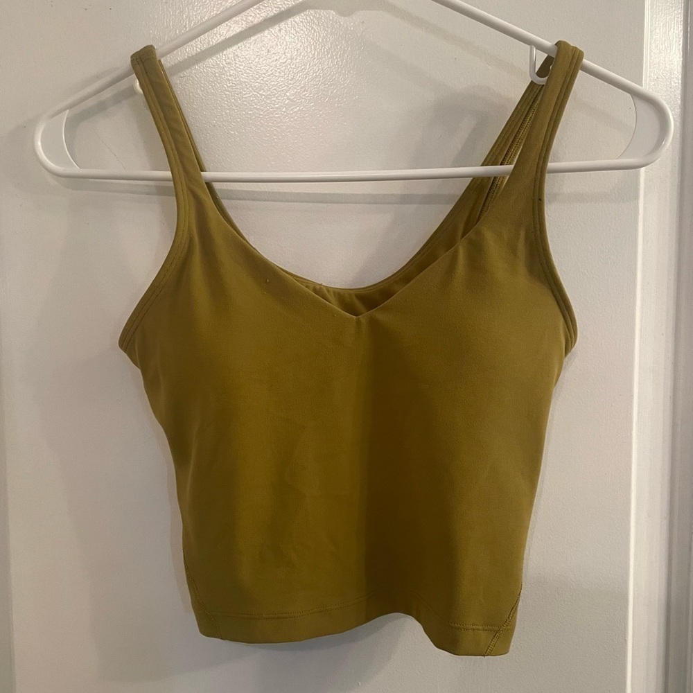 Lululemon Align Tank Top Auric Gold